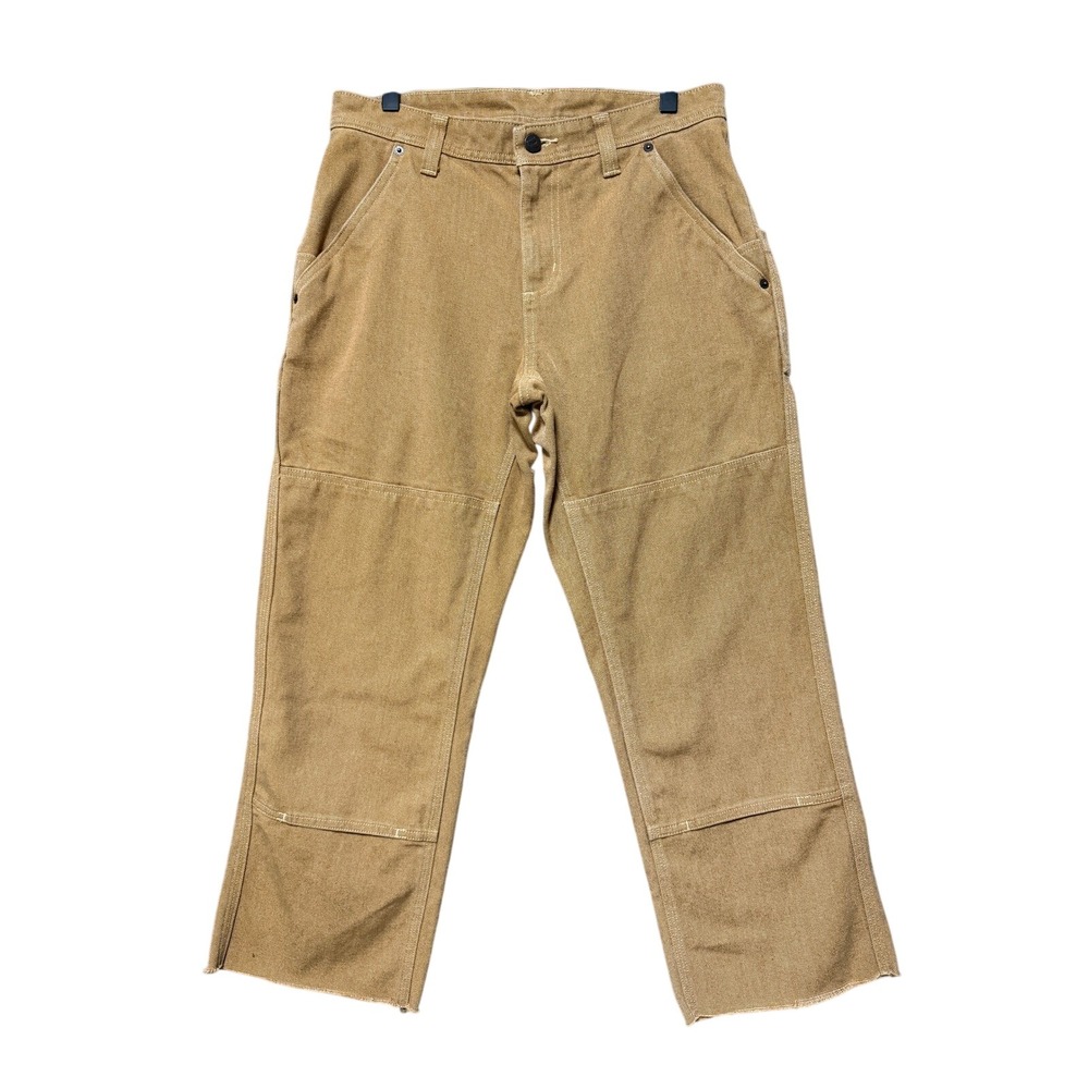 Patagonia Double Knee Pants Womens 6 Brown Iron Forge Hemp Cinch Back Workwear